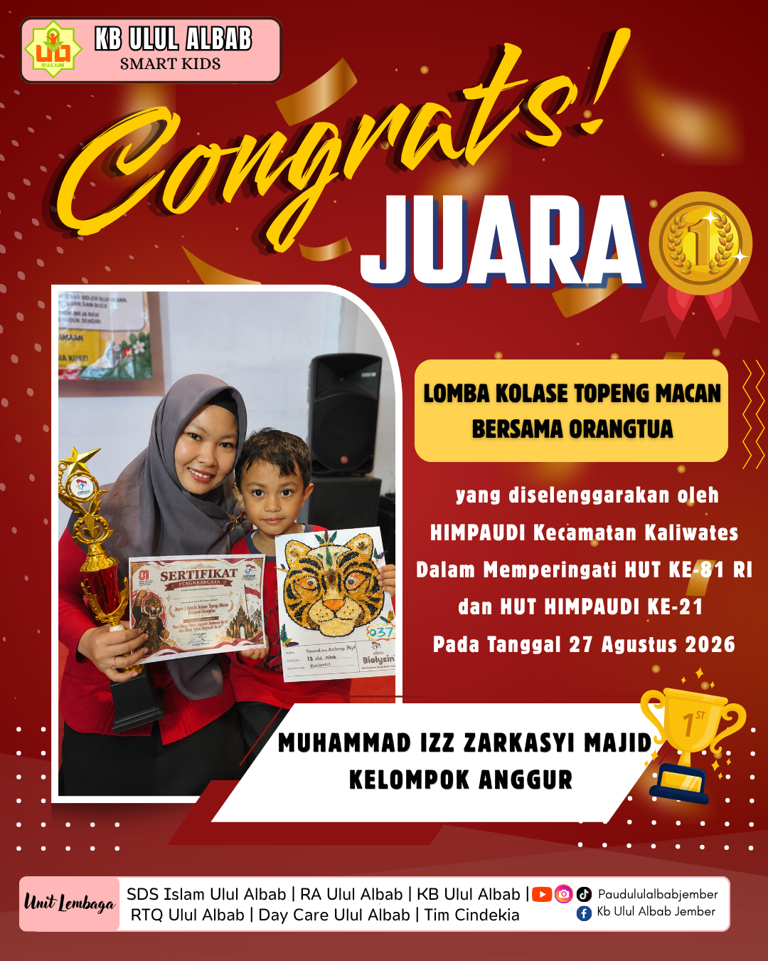 Read more about the article ✨CONGRATULATION TO THE WINNER✨