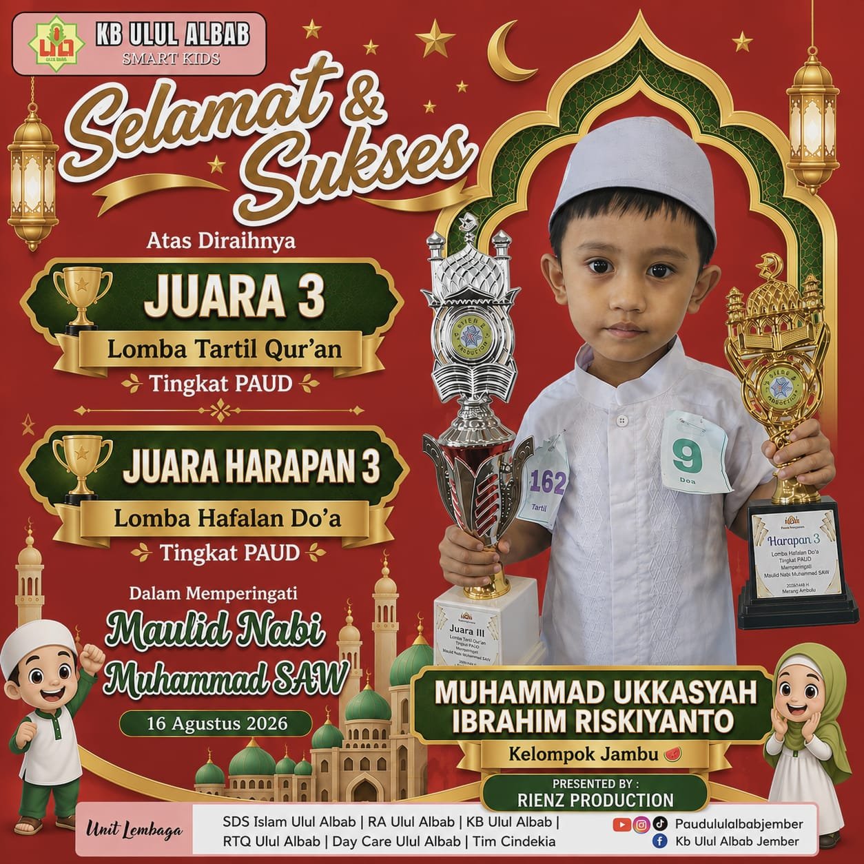 Read more about the article ✨CONGRATULATION TO THE WINNER✨